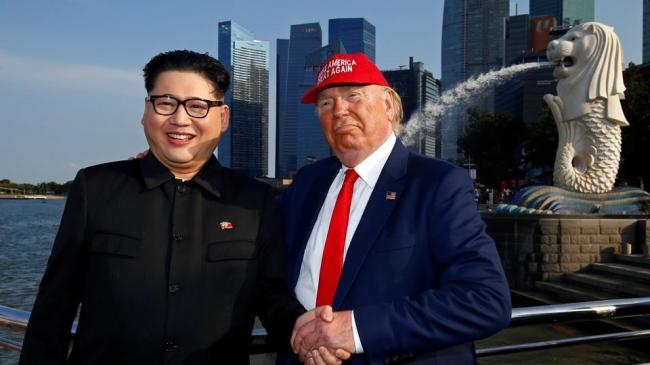 Kim Jong Un Tiba di Singapura dengan Pesawat Pribadi