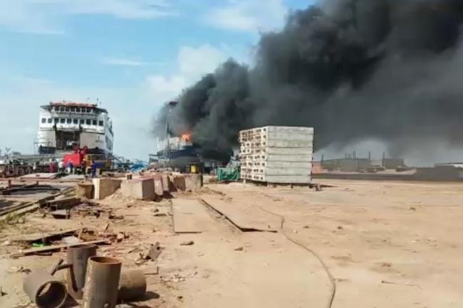 KMP Sembilang Terbakar, Roro Rute Batam-Dabo Belum Ada Pengganti