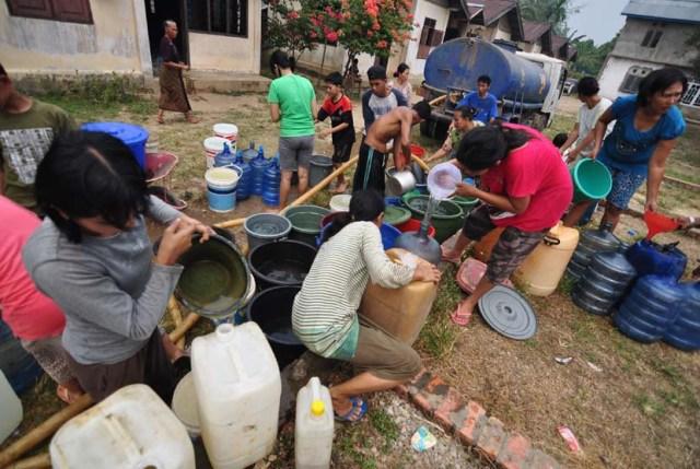 Bintan Dilanda Krisis Air Bersih, Warga Terpaksa Beli Air Tanki