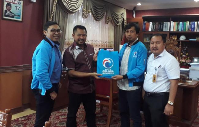 Ketua Partai Gelora Batam Mukriadi Jalin Sinergi dengan DPRD Batam 