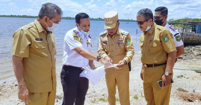 Dermaga Dorak Selatpanjang Diusulkan Jadi Pelabuhan Tol Laut