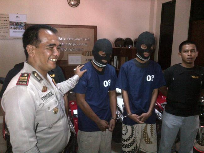 Pencuri Motor Matic Ketahuan Simpan Barang Bukti di Bengkong