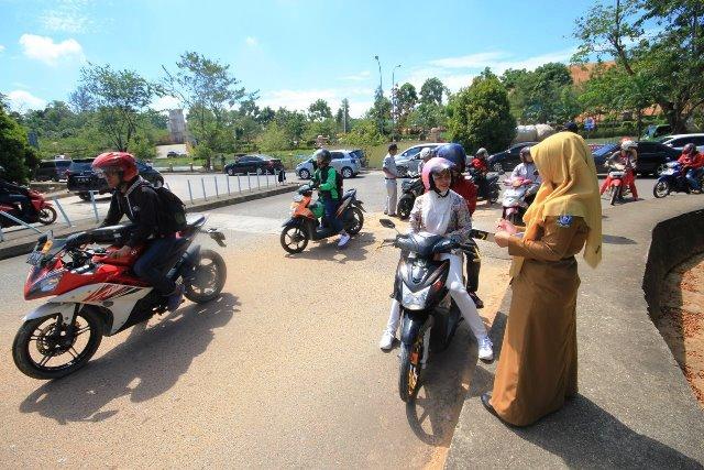 Penunggak Pajak Kendaraan Terjaring Razia di Tiban