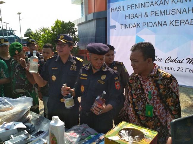 Bea Cukai Tangkap Kapal Sabu, Ini Komentar Kepala Kanwil DJBC Kepri