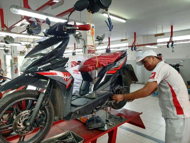 Khusus Petugas Medis, Servis Motor Honda Cukup Bayar Rp 25 Ribu