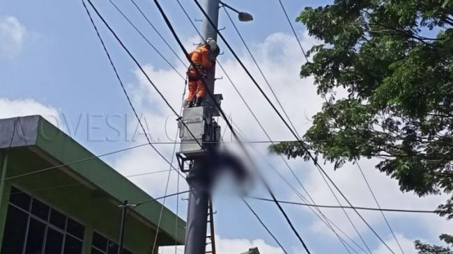 Tragis, Pekerja Tower di Padang Tewas Tersengat Listrik