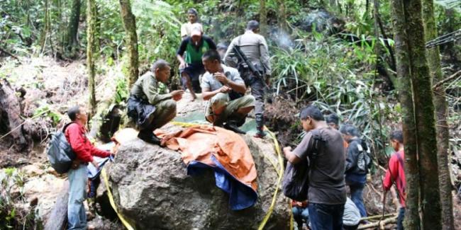 Wow, Polisi Amankan Lokasi Penemuan Batu Giok Super di Aceh