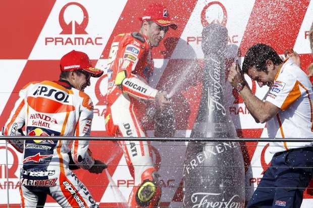 Ini Komentar Marquez, Lorenzo dan Iannone Usai Balapan Dramatis di Phillip Island 