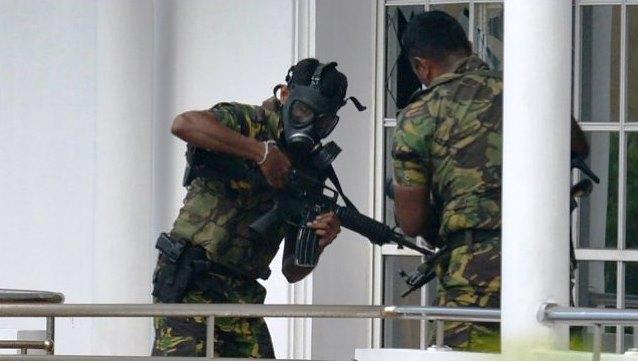 Bahan Peledak dan Bendera ISIS Disita dari Markas Teroris Sri Lanka