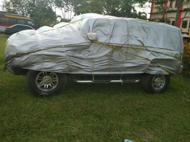Alias Wello Enggan Komentari Mobil Mewah yang Disegel Mabes Polri