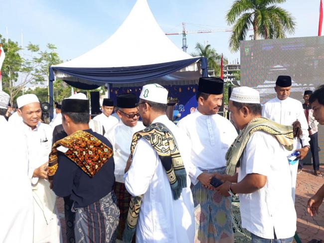 Ramai Warga Melayu Singapura Ikut Kurban di Batam