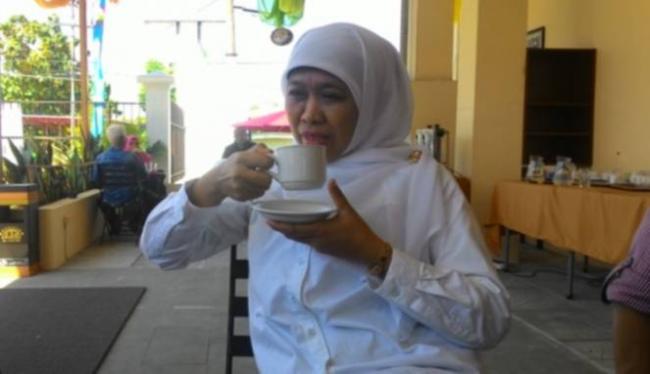 Kopi Pahit, Resep Mensos Khofifah Jaga Stamina 