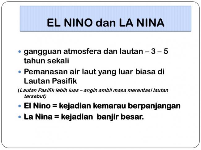 El Nino Diprediksi Tak Singgah ke Karimun