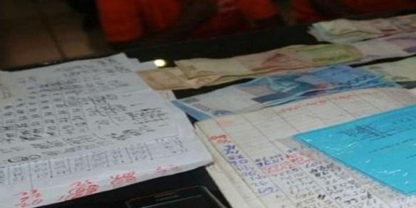 Praktik Judi Sie Jie di Sagulung Tak Ada Habisnya, 9 Orang Diamankan Polisi
