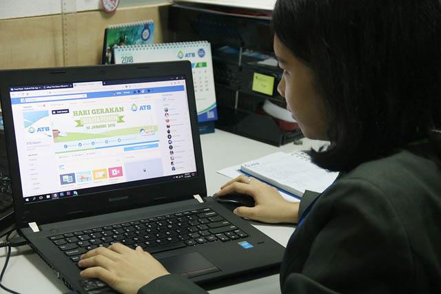 Mudahnya Mengakses Informasi ATB di Media Sosial