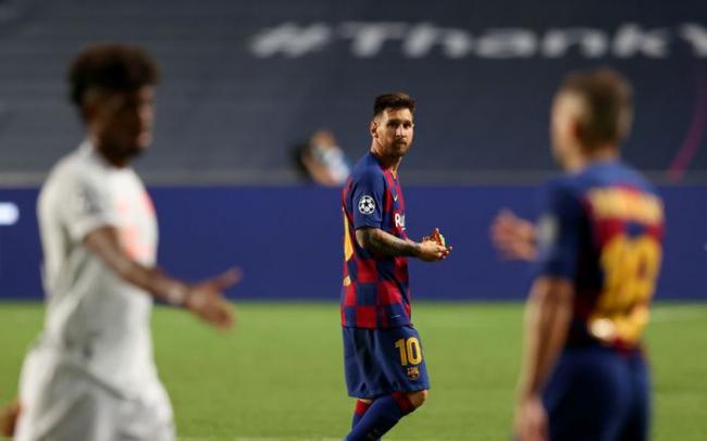 Messi Sudah Terlihat Aneh Saat Dibantai Bayern Munich 2-8