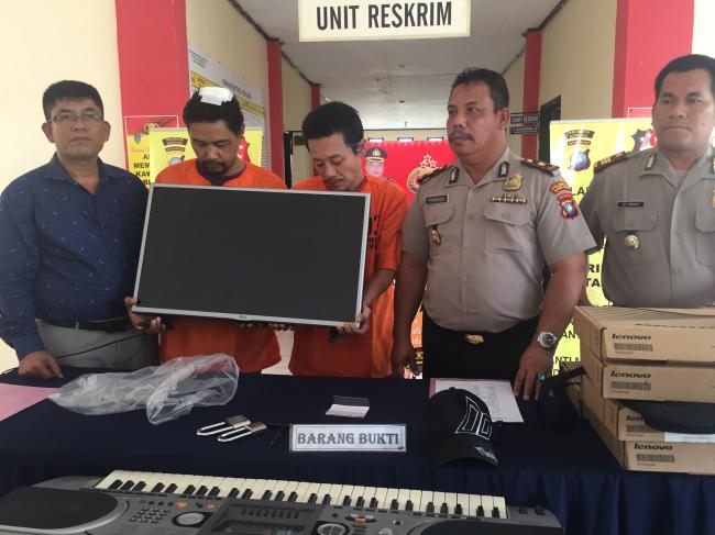 Baru 15 Hari Keluar Penjara, Dua Residivis Diringkus Polsek Batam Kota