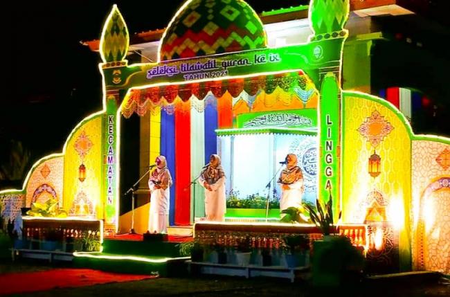 Desa Musai Raih Juara Umun STQ IX Kecamatan Lingga