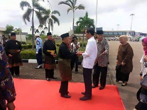 Ketua LAM Kepri Datok Abdul Razak: Selamat Datang Pak Presiden Jokowi di Bunda Tanah Melayu