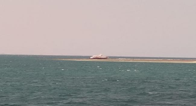 Kapal Ferry Wave Master yang Kandas Tujuan Tanjungpinang-Singapura