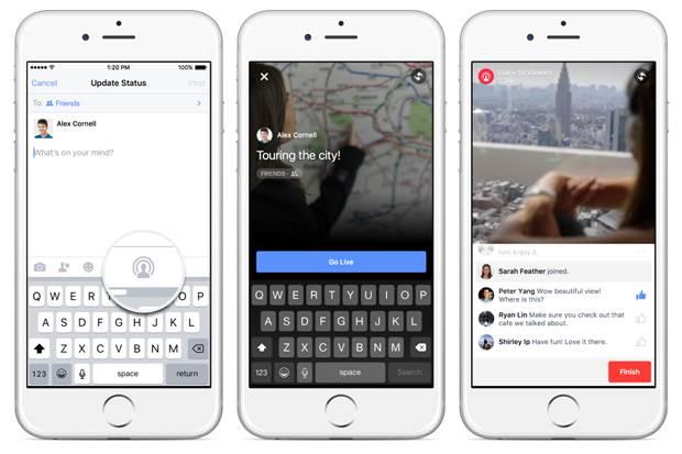  Facebook Segera Luncurkan Live Video untuk Pengguna Indonesia, Ini Kelebihannya
