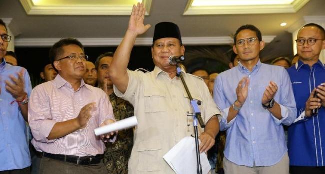 Tak Ada Upaya Hukum Lagi untuk Prabowo-Sandiaga