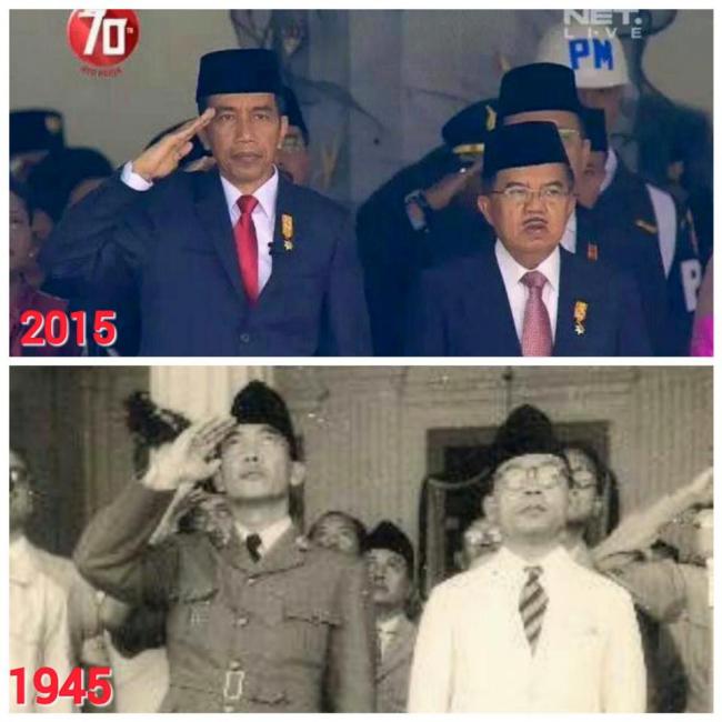 Jubir JK: Hormat Wapres Kalla ke Bendera Itu Mirip Bung Hatta