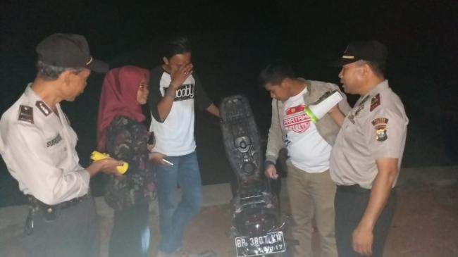 Sepasang Remaja Terjaring Razia Polsek Tebing 