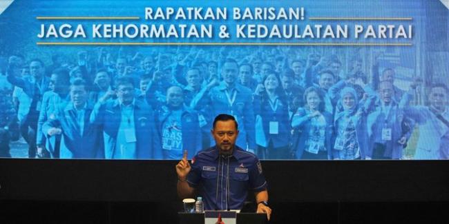 Ketum Demokrat AHY: Pendiri Partai Bersama Kita, Dont Worry be Happy