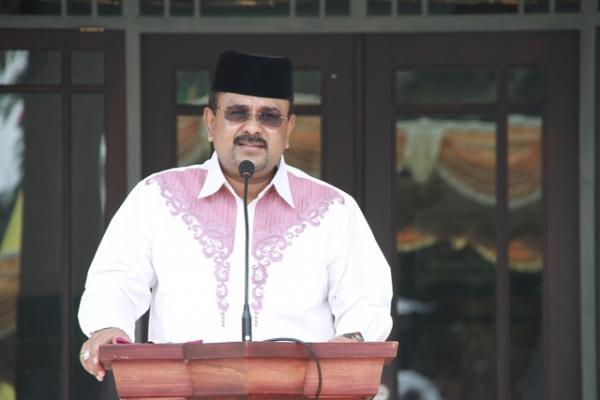 Calon Bupati-Wakil Bupati Karimun Aunur Rafiq-Anwar Hasyim Deklarasikan Diri