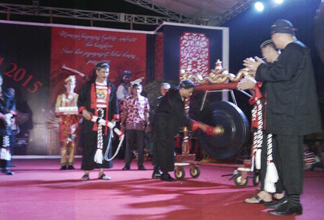 Menteri Pariwisata Buka Festival Reyog Tanjungpinang Kepri 2015