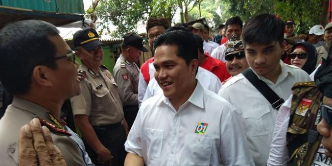 Kesan Erick Kampanye Bareng Jokowi: Dia Sahabat juga Imam yang Kita Perlukan