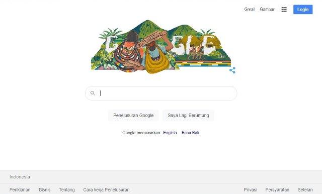 Google Doodle Tampilkan Noken Papua Hari Ini, Apa itu?