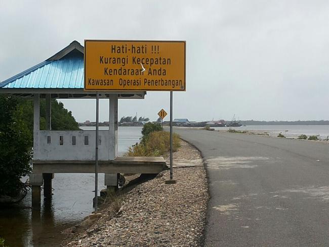 Jalan Raya Pering-Penagi Bakal Dikorbankan untuk Lintasan Bandara di Natuna