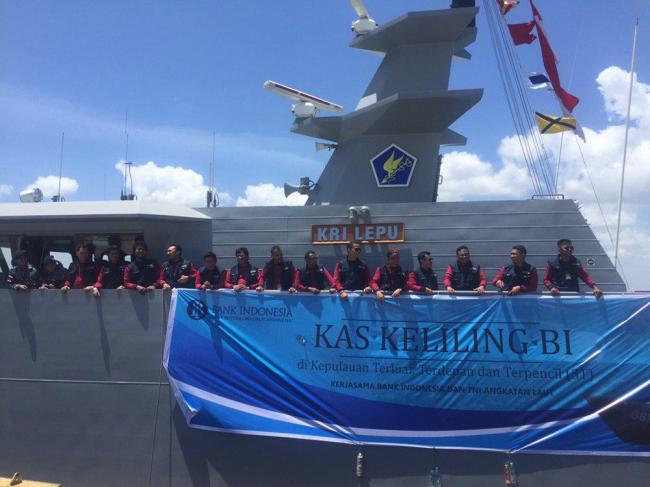 Layani Penukaran Uang Daerah Terpencil, BI Kepri Kerjasama dengan TNI AL 