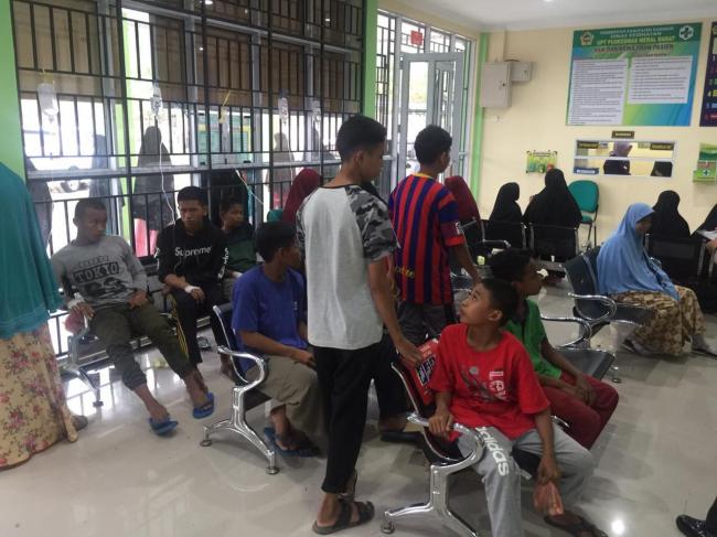 Tak Hanya Muntah, Para Santri Keracunan Makanan di Karimun juga Alami Diare