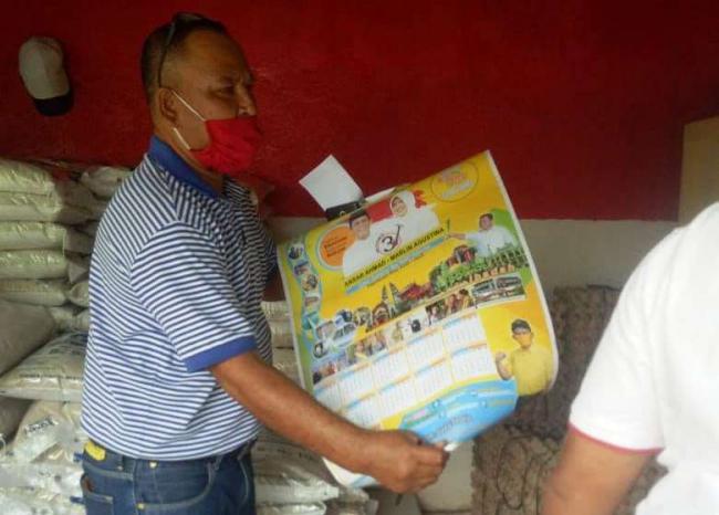 Ada Kalendar Paslon di Kios Beras PKH, Bawaslu Interogasi Ketua RT di Lubuk Baja