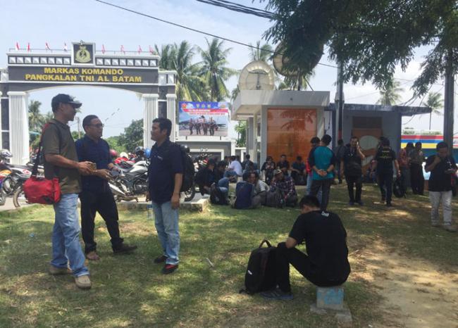 Tangkapan Sabu 1 Ton, Puluhan Wartawan Sudah Datangi Lanal Batam