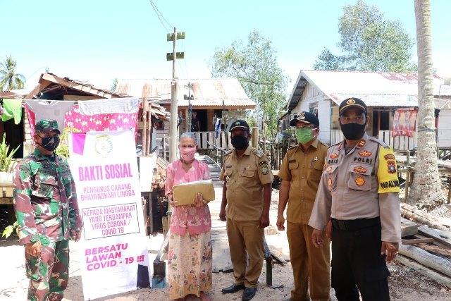 10 Ribu Paket Sembako Polri Jangkau Warga Miskin di Seluruh Kepri