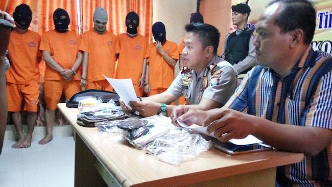 Polisi Bubarkan Pesta Sabu Remaja, 7 Orang Ditangkap