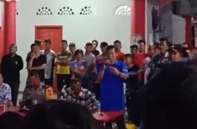 Ratusan Warga Karimun Geram Kasus Billy 