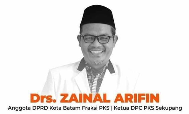 Anggota Fraksi PKS DPRD Batam Zainal Arifin Meninggal Dunia