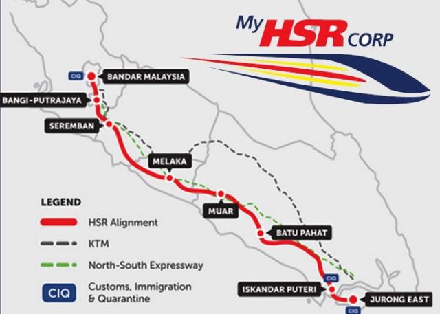Malaysia dan Singapura Sepakat Tunda Proyek Kereta Cepat