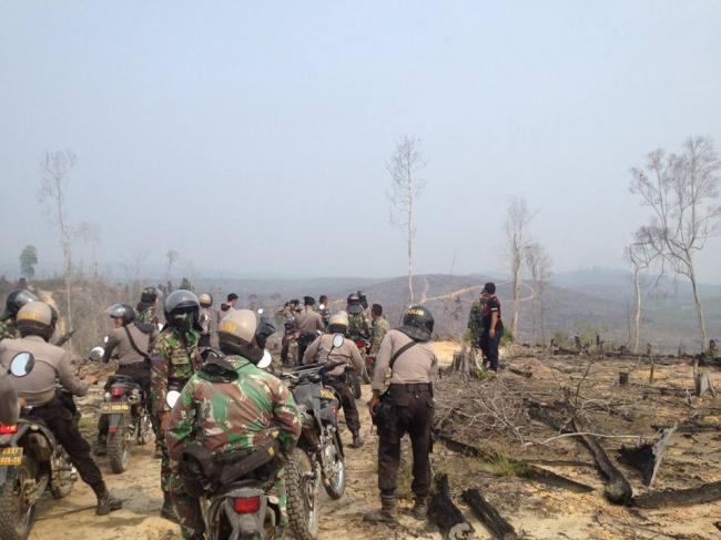 Begini Kemarahan Warga Batam Agar Polisi Tangkap Alay Toke Pembakar Hutan di Galang