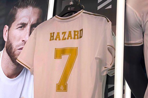 Eden Hazard Pakai Nomor Punggung 7 di Real Madrid