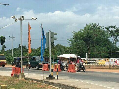 Pantau Lalu Lintas, Polres Bintan Pasang CCTV di Lampu Merah