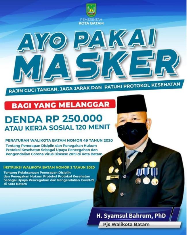 Intensifkan Perwako 49, Syamsul Teken Instruksi Wali Kota