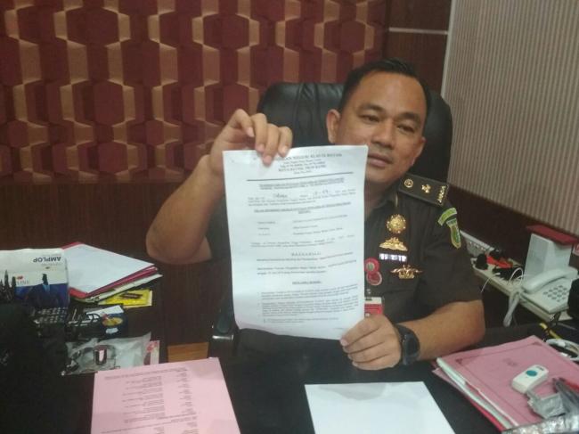 Kejari Batam Terima Surat Putusan Bersalah Caleg M Yunus dari PT Pekanbaru