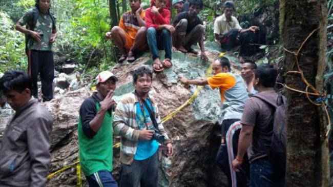Foto-foto Penemuan Giok Aceh Seharga Rp 200 Miliar