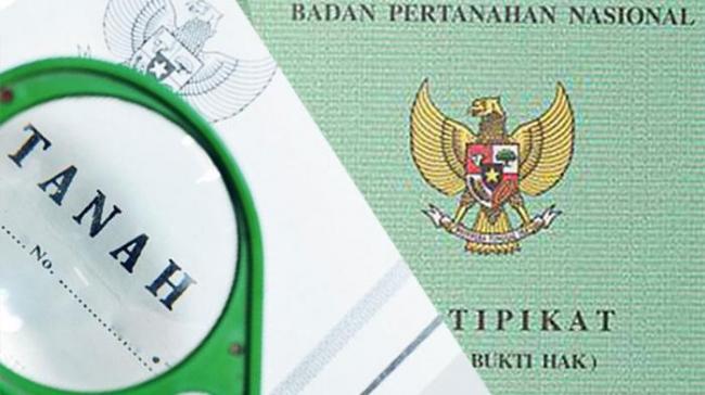 Sejak Merdeka, Baru 50% Masyarakat Punya Sertifikat Tanah